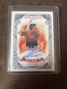 2021 Onyx Vintage Extended BLAZE JORDAN - Boston Red Sox