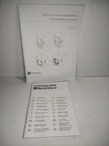 Manual del propietario/usuario para los altavoces alimentados EV Electro-Voice EKX - Imagen 1 de 3