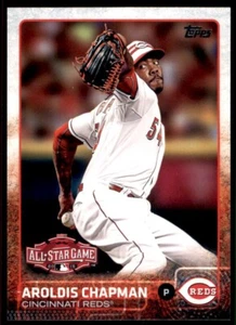 Aggiornamento Topps 2015 #US368 Aroldis Chapman - Foto 1 di 2