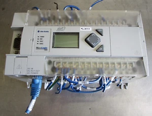 Allen Bradley 1766-L32BXB MicroLogix 1400 32Pt Controller Ser B FW 15 UsedCutOut - Picture 1 of 11