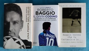 Lotto di libri su Roberto Baggio - Tre volumi dedicati all'iconico Divin codino - Foto 1 di 1