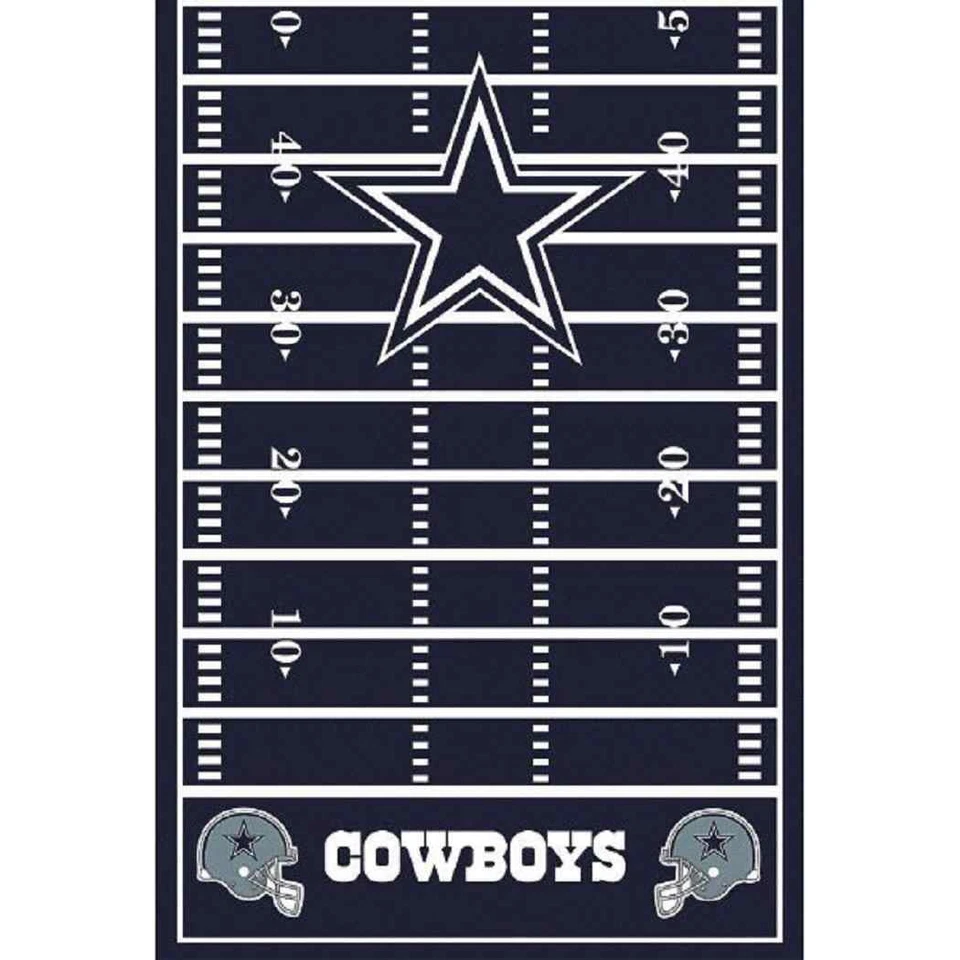 Dallas Cowboys NFL Fútbol Profesional Deportes Fiesta Decoración Plástico Mantel Foto 1 de 1