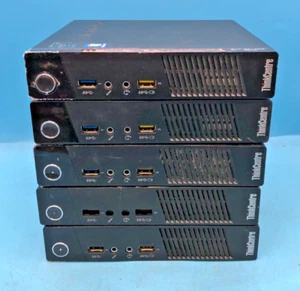 JOB LOT x5 Lenovo ThinkCentre M93p Mini PC i5-4570T/8GB RAM/500GB HDD/WIN/WI-FI - Picture 1 of 10