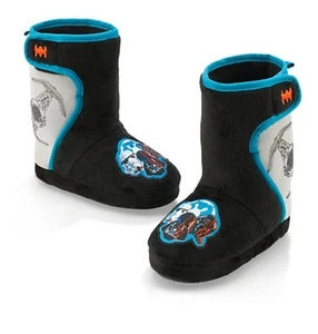 Disney Store Star Wars Darth Vader Soft Slippers Boys Shoes Size 9/10 11/12 New - Picture 1 of 2