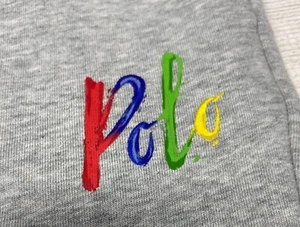 NWT! Ralph Lauren Boys Fleece Jogger Pant ~ Heather Gray ~ Size 5 - Picture 1 of 5