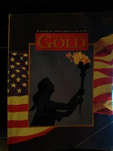 1992 Michael Jordan Olympic program Legacy of Gold Barcelona Dream Team history - Picture 1 of 2