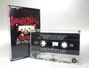 Lordz Of Brooklyn ALL IN THE FAMILY Cassette **SCARCE U.S. HIP HOP IMPORT 1995** - Picture 1 of 9