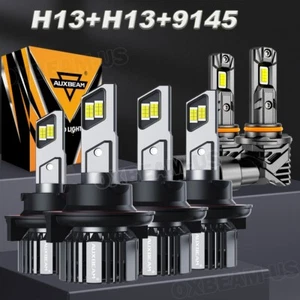 AUXBEAM LED Headlight Fog Bulbs for Ford F-250 F-350 F-450 Super Duty 2020-2022 - Picture 1 of 18