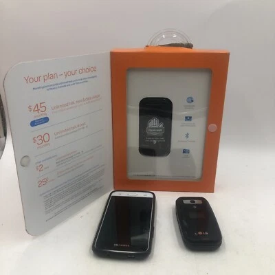 NEW AT&T Z223 & LG Flip Phone & Samsung Galaxy Quest Cellphones, Lot of 3 - Image 1 of 4