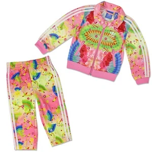adidas Originals Firebird Kinder Jogger Trainingsanzug Blumen Outfit Set Mädchen - Bild 1 von 4