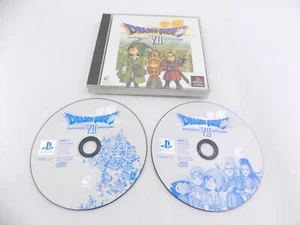 Mint Disc Playstation 1 Ps1 Dragon Quest VII Japanese Free Postage - Picture 1 of 1