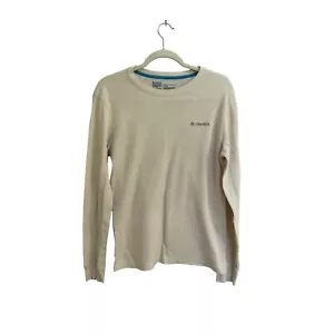 Camicia Columbia Uomo Crema Termica Base Strato Manica Lunga Taglia Media - Foto 1 di 4