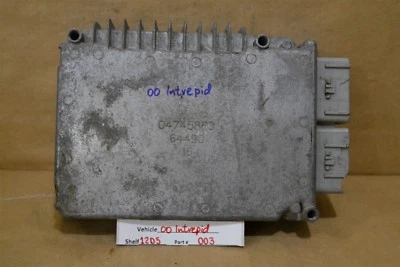 2000 Dodge Intrepid Concorde Engine Control Unit ECU P04606614AG Module 03 12D5 - Image 1 of 4
