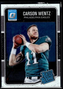 Donruss 2016 Donruss Optic Carson Wentz Philadelphia Eagles - Picture 1 of 2