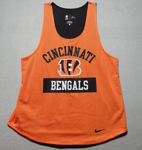 Nike Cincinnati Bengals Muscle Tank Top Trikot Herren M Orange NFL Football - Bild 1 von 9
