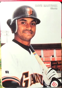1993 Mother's Cookies Baseball Card of Dave Martinez (Giants) #16 (NM) Free Rtns - Picture 1 of 2