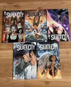 Silver City #1–5 (2021, AfterShock) Mini-Serie Completa Casi Nuevo Angelic Sci-Fi - Imagen 1 de 1