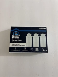 Paquete de 3 filtros de jarras de agua Brita® (sellados) de repuesto de fuente de proyecto - Imagen 1 de 14