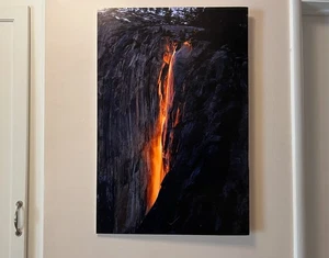 Yosemite Valley Nationalpark Fotodruck, Schachtelhalmfälle, Kunst 30" x20" - Bild 1 von 4