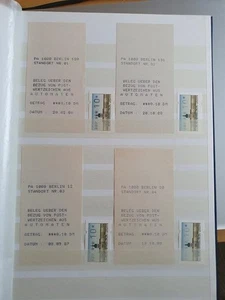 ATM Berlin, Michel 1, 33 versch. AQ von allen 33 Dauerstandorten (lesen) - Bild 1 von 9