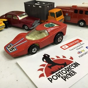 1975 MATCHBOX ROLAMATICS MB#35 ROSSO FANDANGO RACER 1/64 PRESSOFUSO INGHILTERRA - Foto 1 di 7