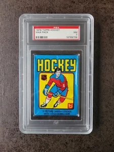 1979-80 Topps HOCKEY Unopened Wax Pack PSA 7 Rare! - Wayne Gretzky Rookie? - Picture 1 of 3