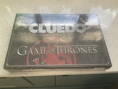 Cluedo Game of Thrones Edition Classic Mystery Board Game NEW Sealed Ideal Gift. - Image 1 of 3