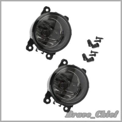 Luz antiniebla delantera derecha y derecha con bombilla para Acura Honda Lincoln Subaru Nissan Foto 1 de 4