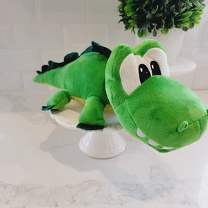 Peluche coccodrillo alligatore verde morbido roba buona. - Foto 1 di 10