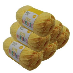 Acrylic Yarn 100g 189m 8ply Lemon - Picture 1 of 3