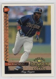 1998 Donruss Signature Series Signature Proof /150 Tony Gwynn #68 HOF