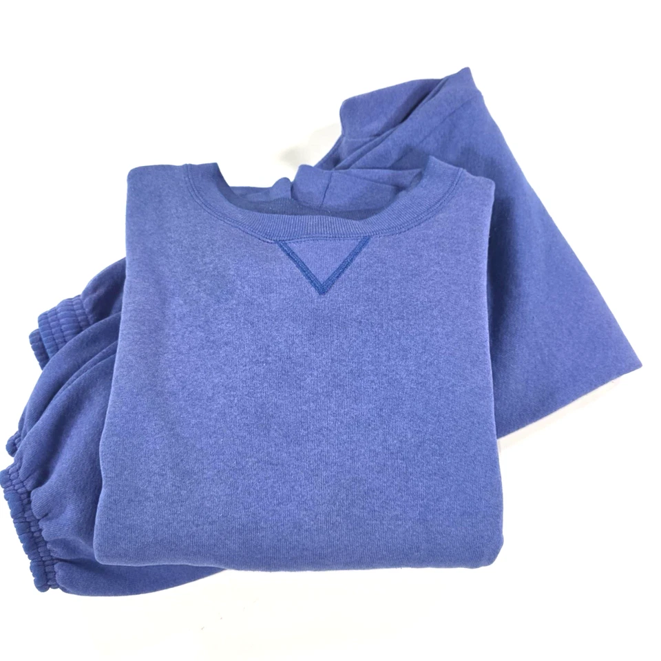 Conjunto de sudadera vintage Soffe pantalones deportivos sudadera azul talla mediana para mujer Y2K Foto 1 de 4