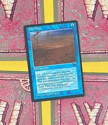 MTG TIDAL FLATS (Everingham) Fallen Empires (Wyvern Back) (OldManMTG 010-593) - Image 1 of 4