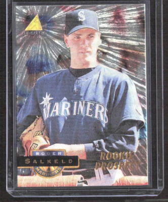 Roger Salkeld 1994 Pinnacle Museum Collection Seattle Mariners #393 - Image 1 of 2