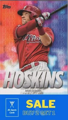 2020 Topps #RH-10 Rhys Hoskins - Image 1 of 2