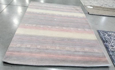 Alfombra de manchas traseras PÚRPURA CLARO/MARFIL 6' X 9', precio reducido 1172744680 SFK801V-6 Foto 1 de 4