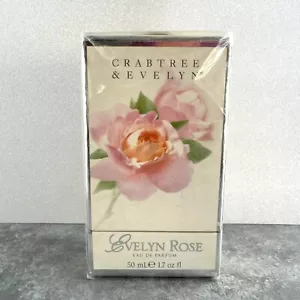 Crabtree & Evelyn Evelyn Rose Eau de Parfum 1.7oz / 50mL Perfume NEW & SEALED - Picture 1 of 6