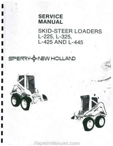 Ford New Holland L225 Skid Steer Service Manual - Picture 1 of 1