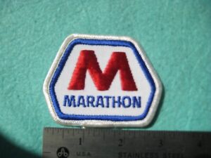 Vintage Marathon Gasoline Service Dealer Uniform Patch