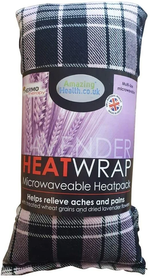 Amazing Health Wheat Heat Pack UNSCENTED Micro-Hotties UK Made (Tartan) - Image 1 of 1