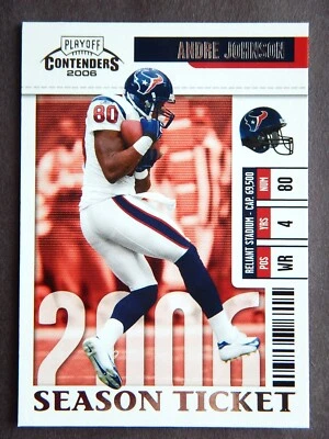 Andre Johnson #37 Donruss 2006 Football Card (Houston Texans) *LN - Image 1 of 2
