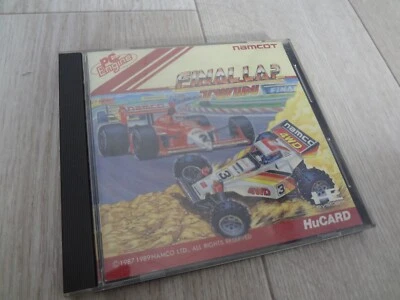 Final Lap Twin PC Engine Hu Card PCE PC Engine PCE Tested Work - Image 1 of 4