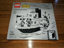 LEGO Mickey Mouse 21317 Steamboat Willie 90 Years Ideas 2019 NEW OFFICIAL SEALED