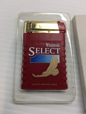 Encendedor vintage súper delgado Winston Select coleccionable Foto 1 de 4