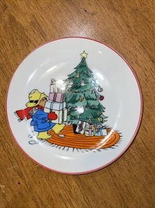 Vintage 1979 "A Year With Paddington Bear" Christmas Plate Schmid LE 25,000 - Picture 1 of 4