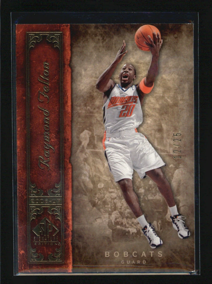 RAYMOND FELTON 2006/07 06/07 SP SIGNATURE EDITION #12/25 (BV=$15) AG1504 - Image 1 of 1