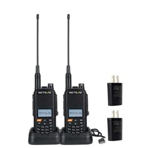 Retevis A1 GPS IP67 étanche analogique 5W 2200mAh radio amateur bidirectionnelle pack de 2 - Photo 1/19