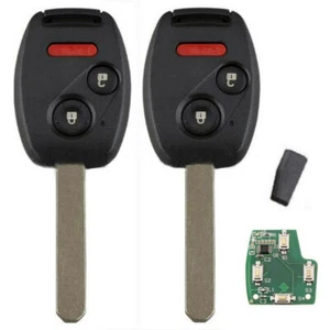 2PCS Remote Uncut Key Replace for Honda Fit Odyssey 3Bts OUCG8D-380H-A 46Chip - Foto 1 di 7