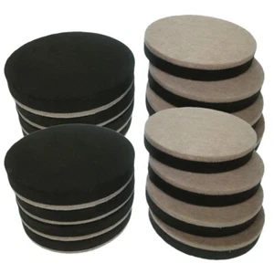 16x Furniture Easy Moving Sliders Felt Pad Kit for Wood Floor Surfaces Mover - Picture 1 of 6