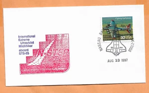 STEP EXTREME ULTRAVIOLET HITCHHIKER AUG 13,1997NASSAU SPACE COVER - Picture 1 of 1
